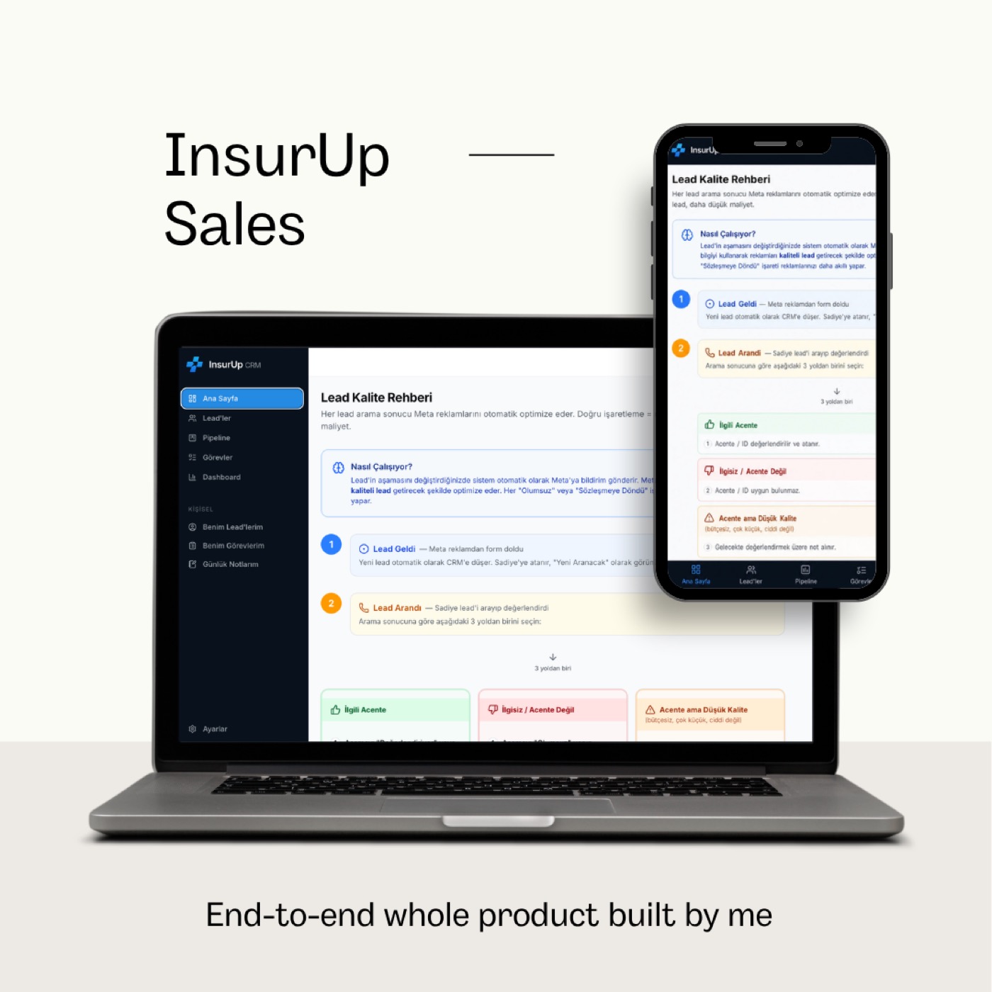 InsurUp Sales CRM